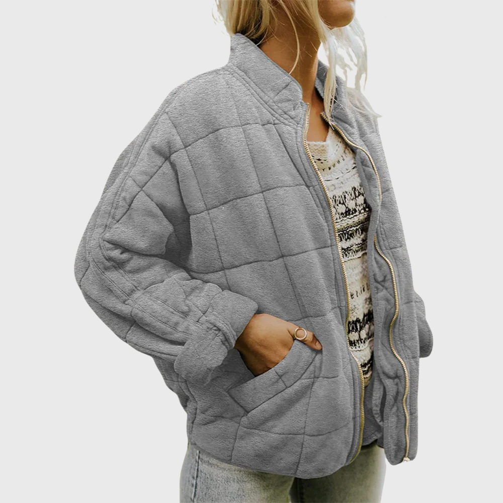 Ronja | Quiltad jacka Dam oversized modell