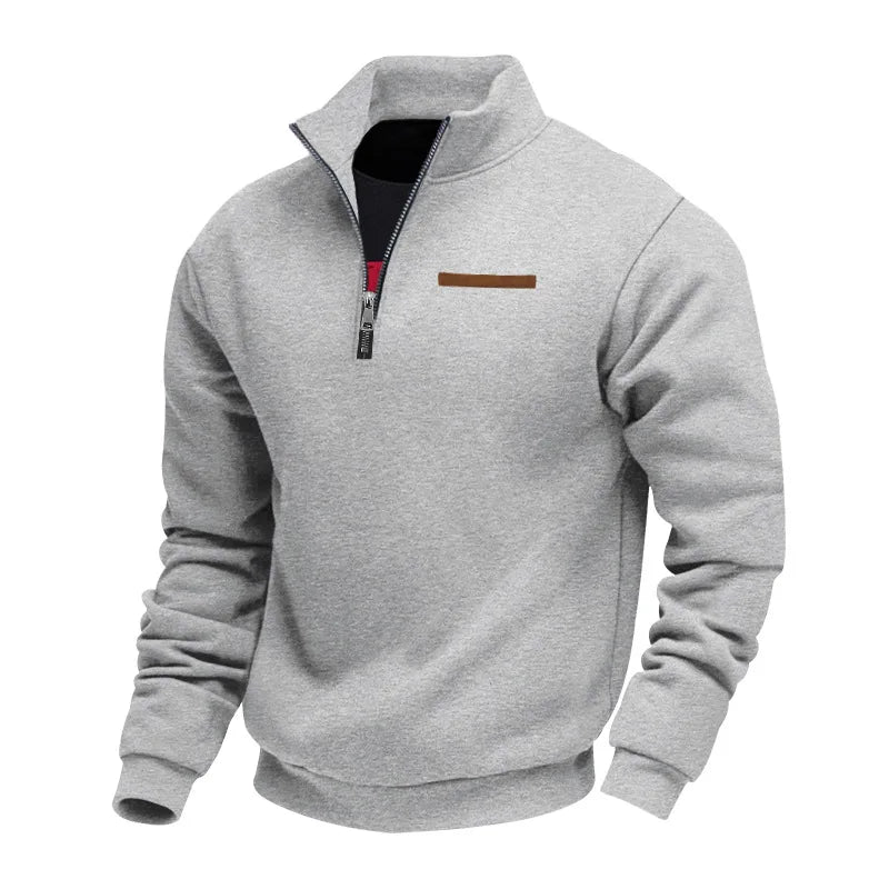 Gustav | Sweatshirt herr i fleece för kalla dagar