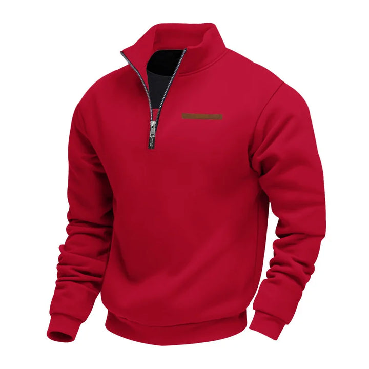 Gustav | Sweatshirt herr i fleece för kalla dagar