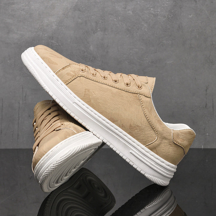 Ludvig | Sneakers Herr med äkta läder och gummisula