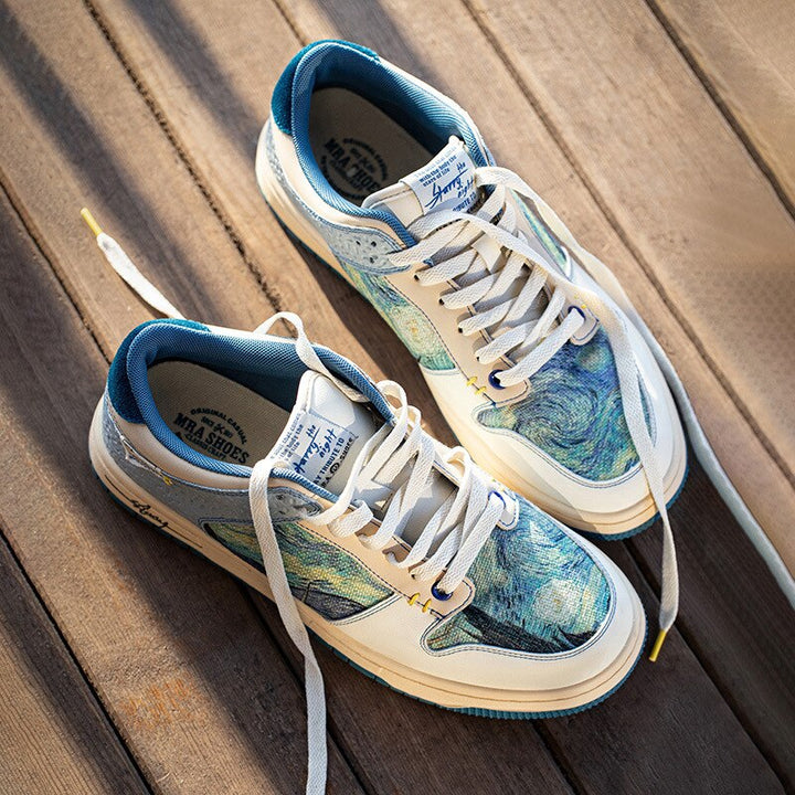 Filip | Sneakers Herr med konstinspirerat motiv