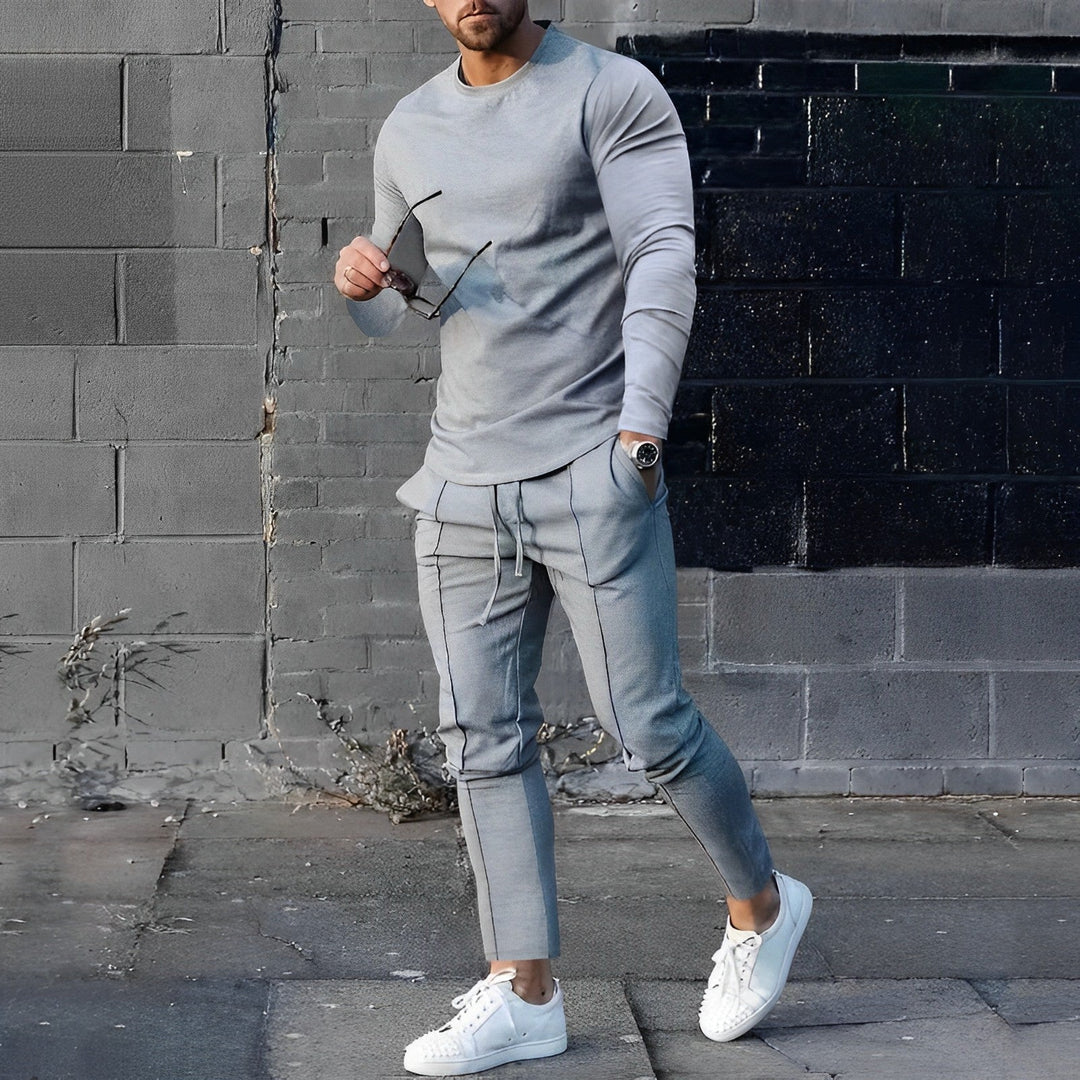 Herrset casual lätt andningsbar elegant mångsidig