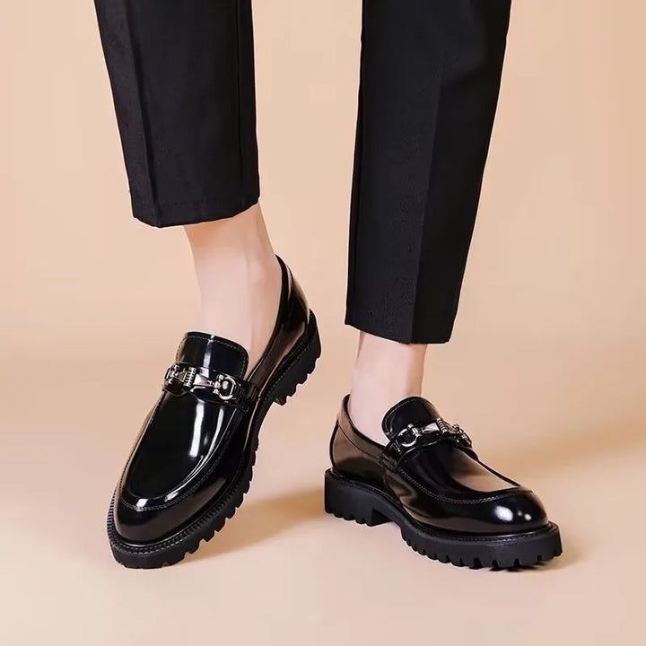 Erik | Loafers Herr i läder med hästbett