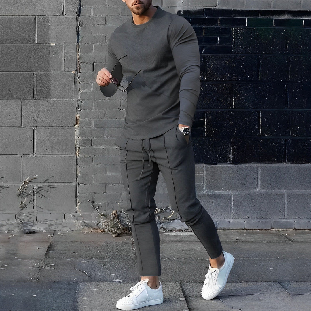 Herrset casual lätt andningsbar elegant mångsidig