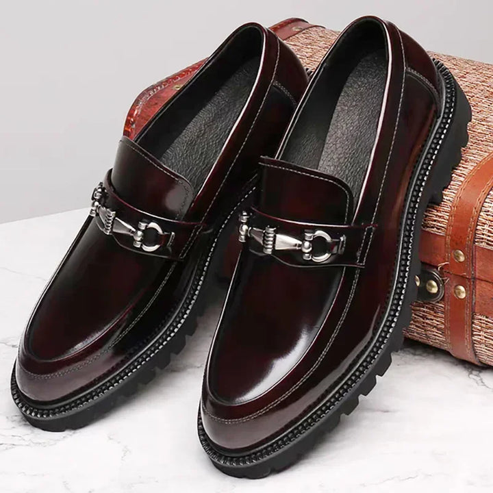 Erik | Loafers Herr i läder med hästbett