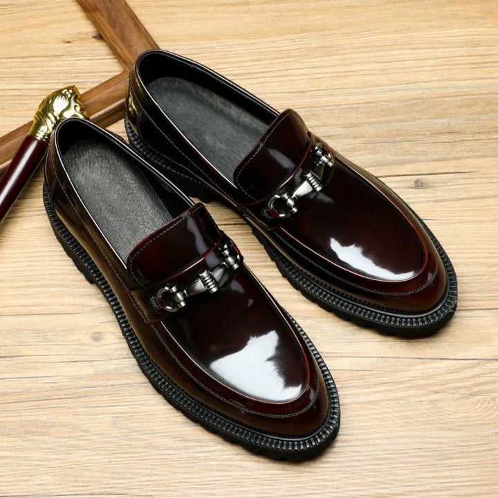 Erik | Loafers Herr i läder med hästbett