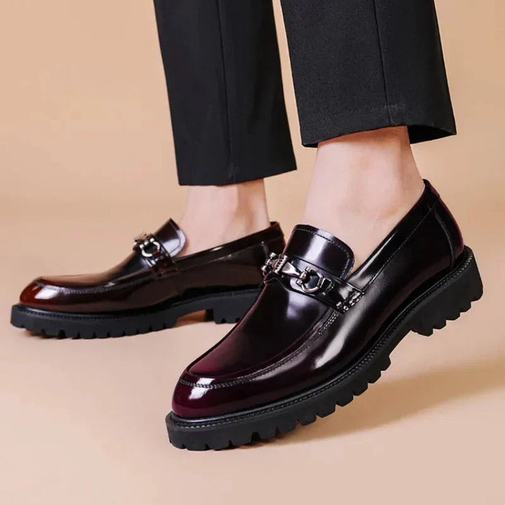 Erik | Loafers Herr i läder med hästbett