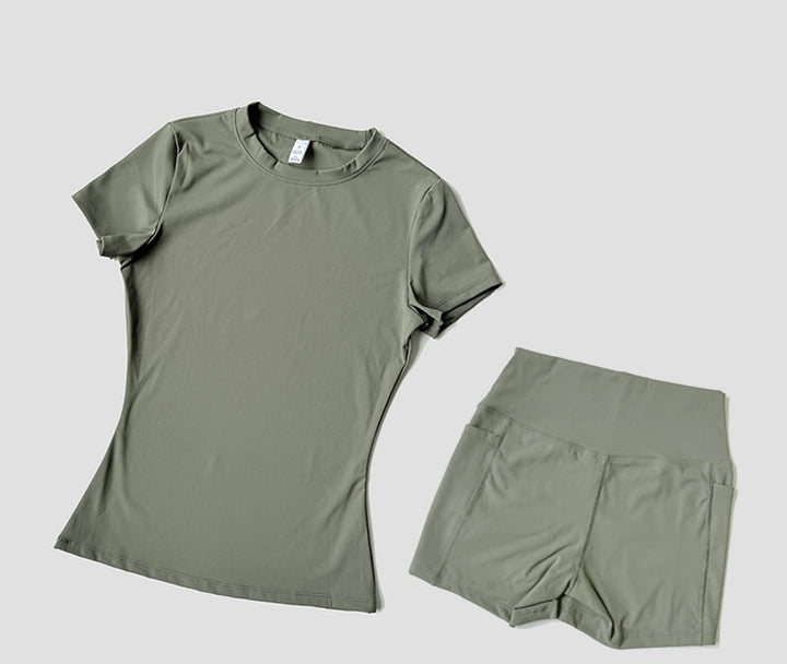 Tove | Träningsset Dam med topp och shorts
