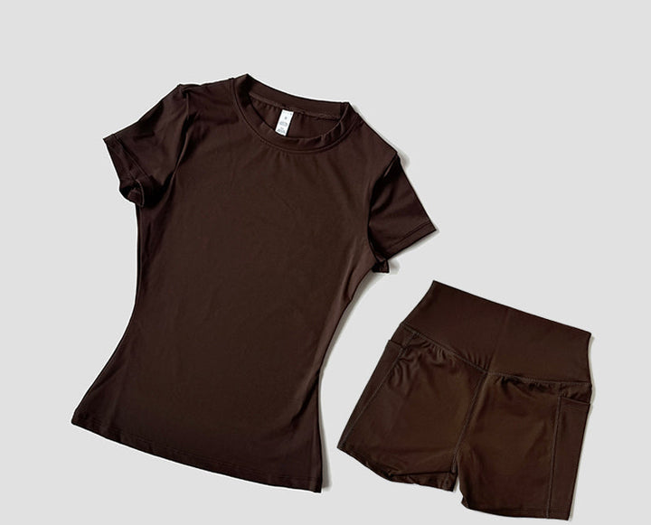 Tove | Träningsset Dam med topp och shorts