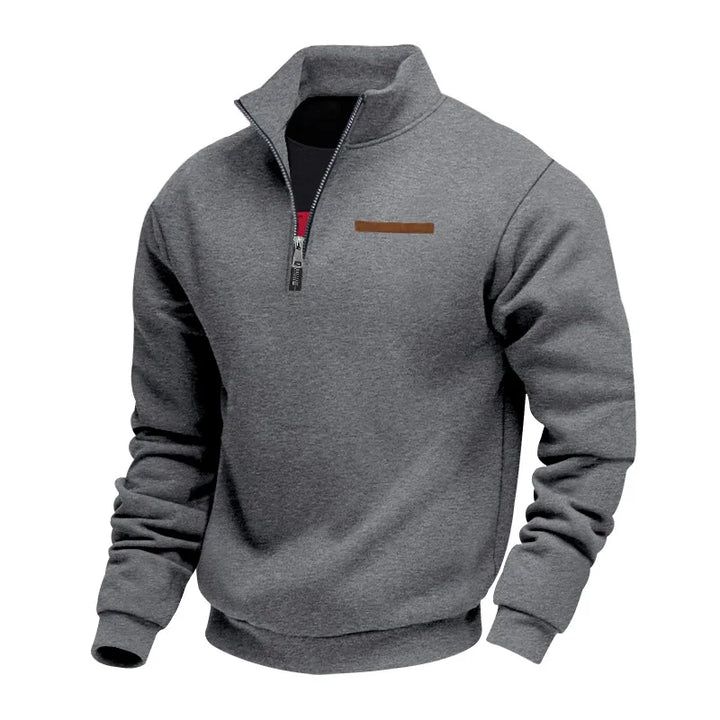 Gustav | Sweatshirt herr i fleece för kalla dagar
