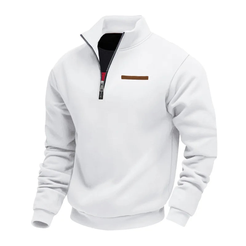 Gustav | Sweatshirt herr i fleece för kalla dagar
