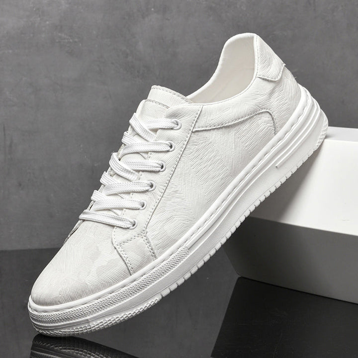 Ludvig | Sneakers Herr med äkta läder och gummisula