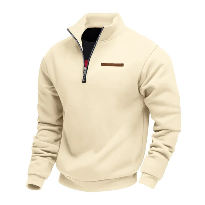 Gustav | Sweatshirt herr i fleece för kalla dagar