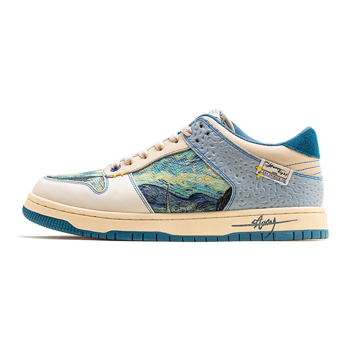 Filip | Sneakers Herr med konstinspirerat motiv