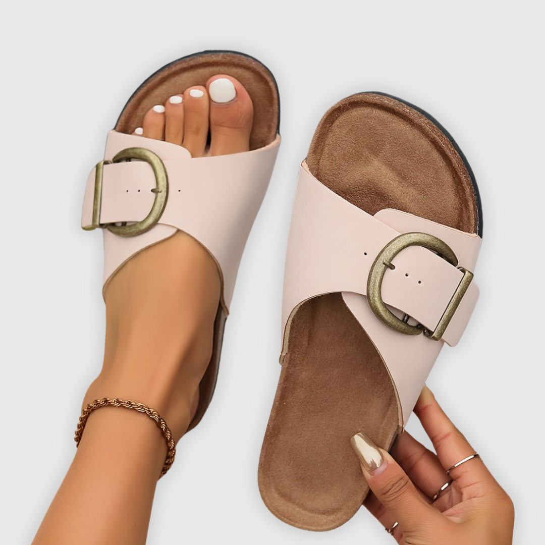 Ortopediska öppna sandaler för kvinnor