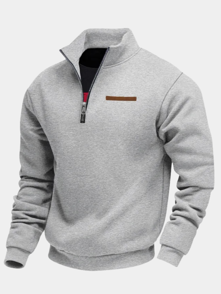 Gustav | Sweatshirt herr i fleece för kalla dagar