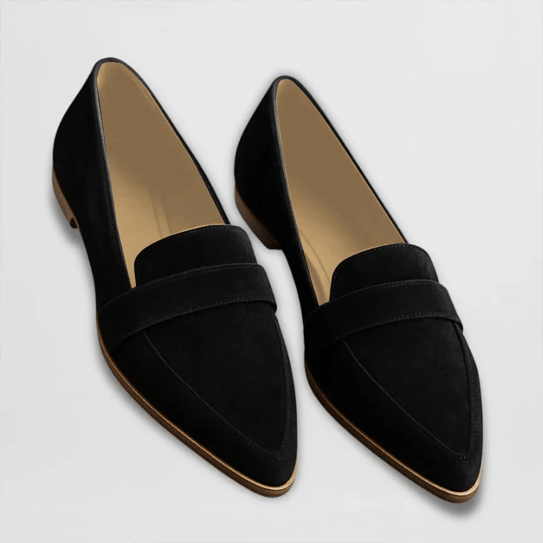 Maja | Loafers Dam i läder med slip-on-design