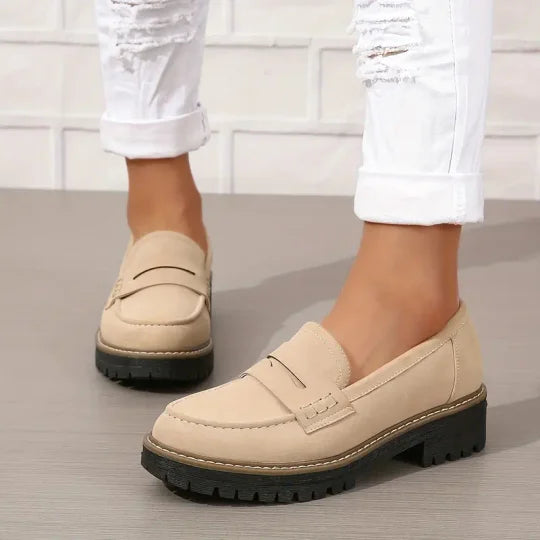 Sigrid | Loafers Dam med platåsula och kraftig sula