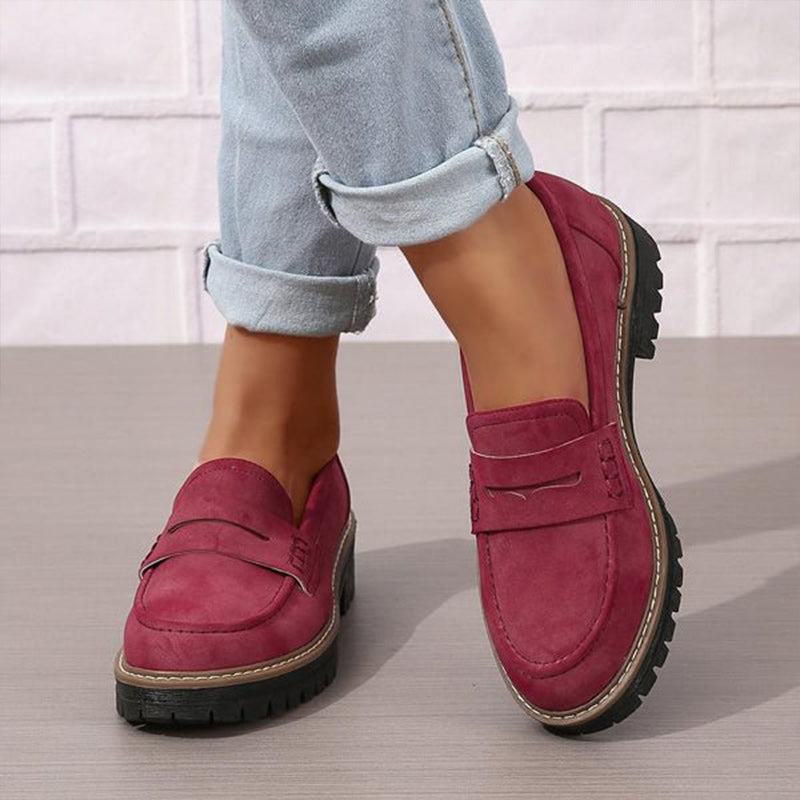 Sigrid | Loafers Dam med platåsula och kraftig sula