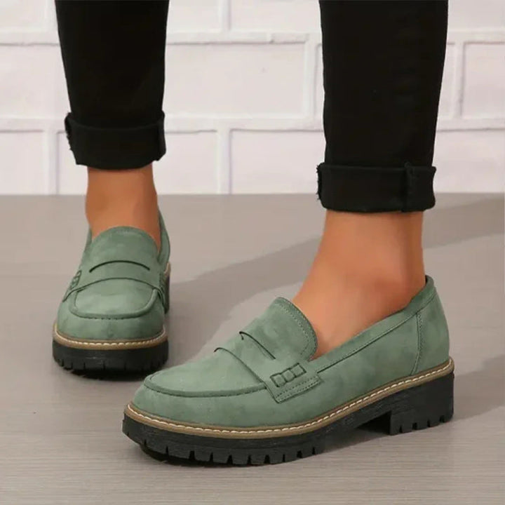 Sigrid | Loafers Dam med platåsula och kraftig sula