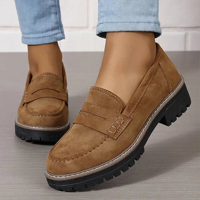 Sigrid | Loafers Dam med platåsula och kraftig sula