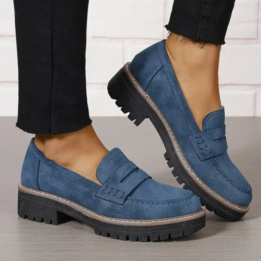 Sigrid | Loafers Dam med platåsula och kraftig sula