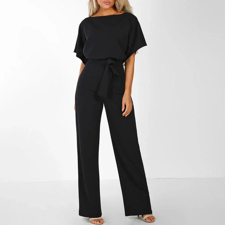 Elegant damjumpsuit med bälte