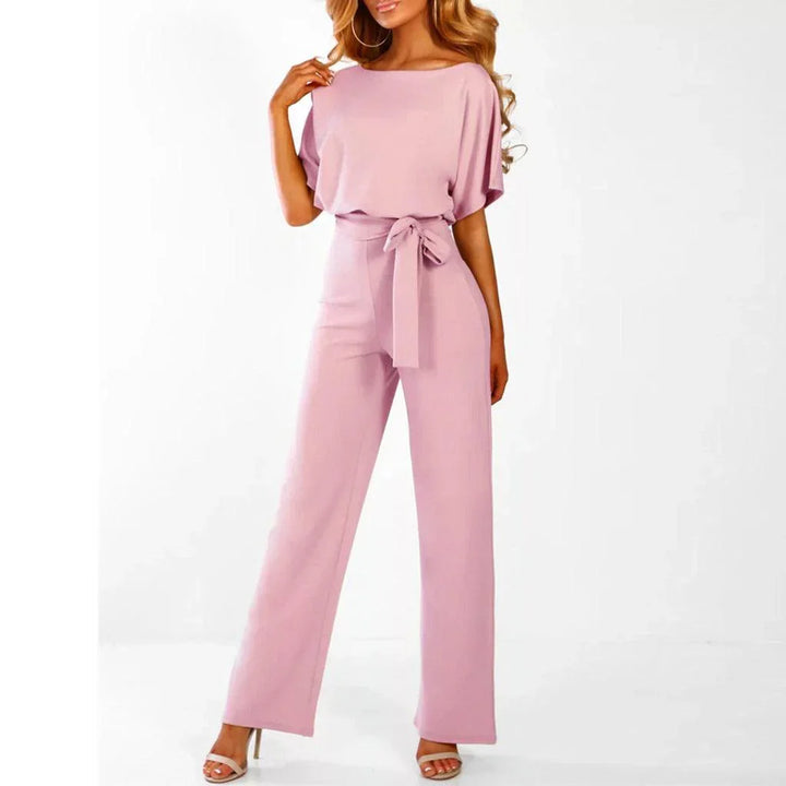 Elegant damjumpsuit med bälte