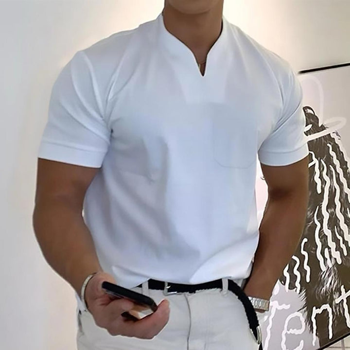 Herrpikétröja elegant casual smart casual