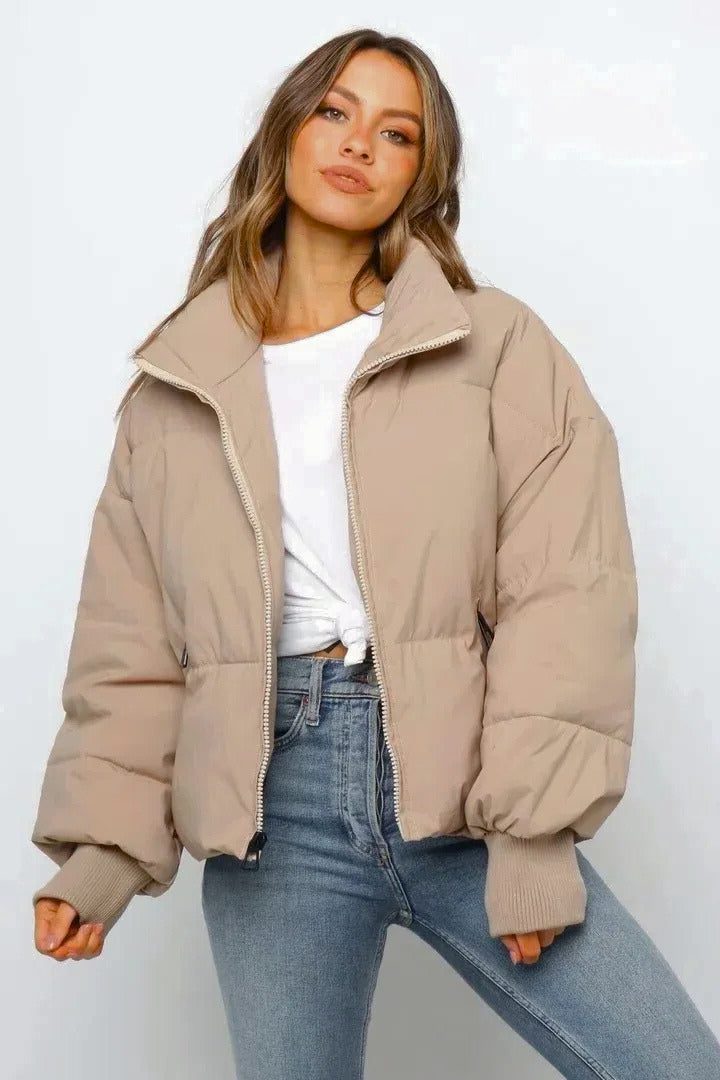 Gunilla | Jacka Dam med kort längd och quiltad design