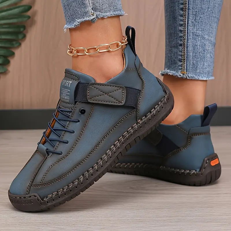 Ortopediska sneakers med snörning för vardagsbruk
