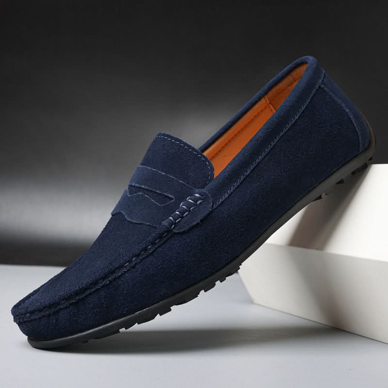 Ebba | Mockaloafers herr med slip-on-design och gummisula