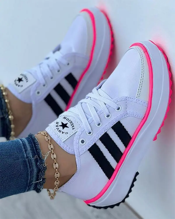 Damsneakers med dämpning