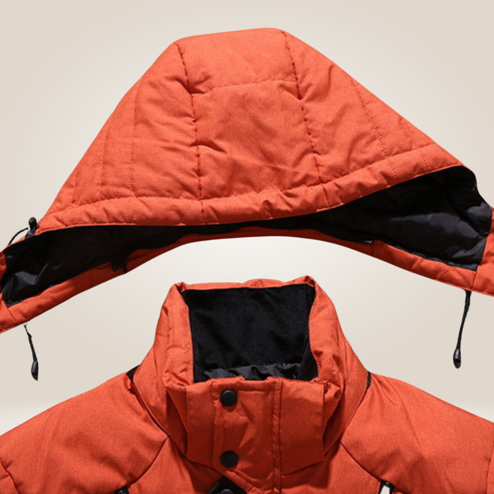 Nils | Vinterjacka Herr parka med fleecefoder