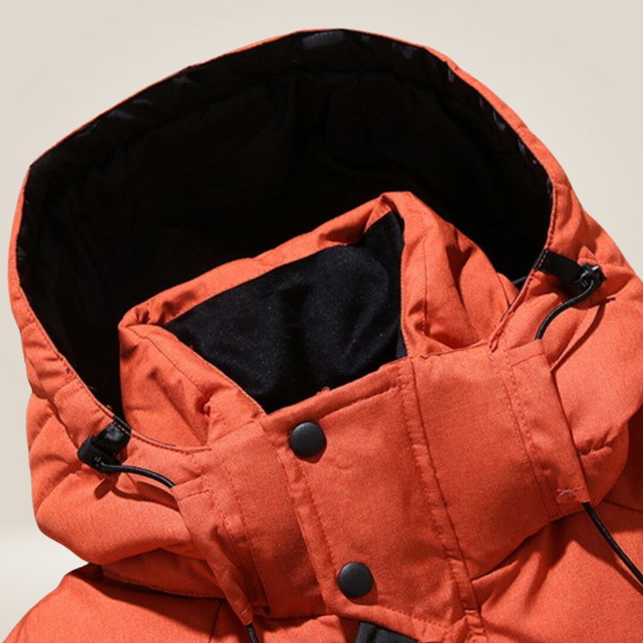 Nils | Vinterjacka Herr parka med fleecefoder