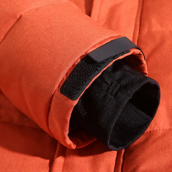 Nils | Vinterjacka Herr parka med fleecefoder