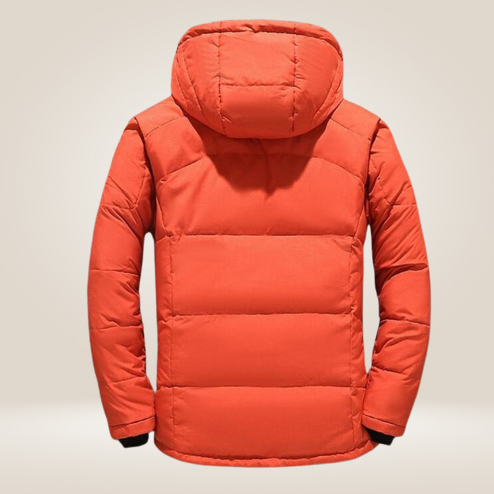Nils | Vinterjacka Herr parka med fleecefoder