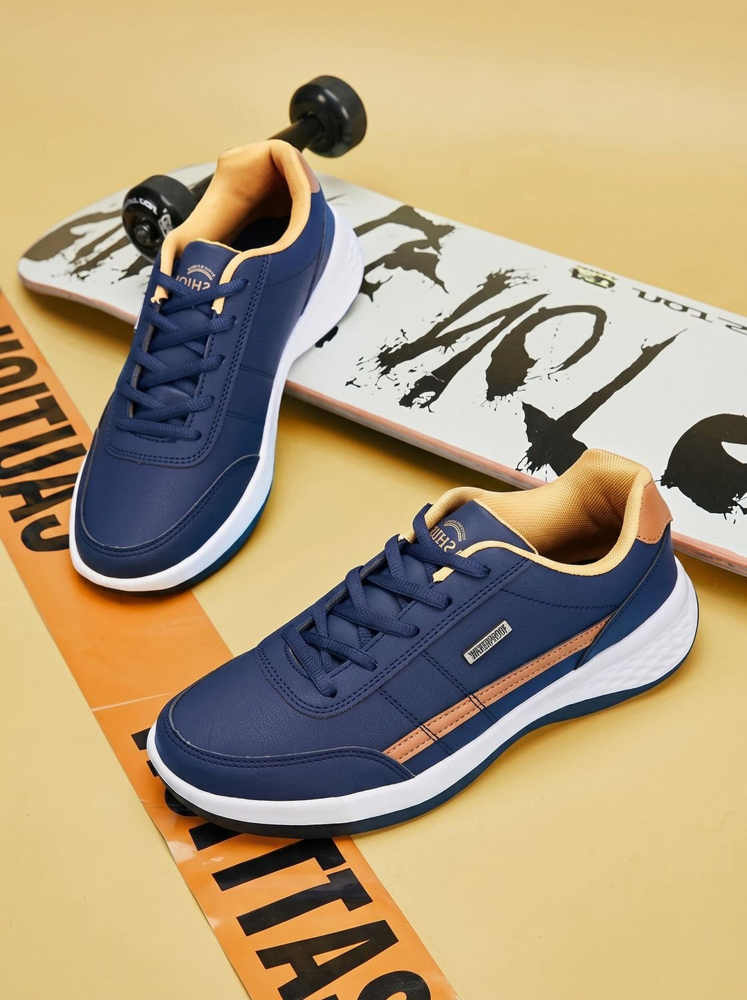 Filip | Sneakers Herr med snörning och förstärkt fotvalvsstöd