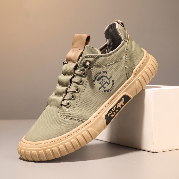 Mats | Sneakers herr med flexibel sula och snörning