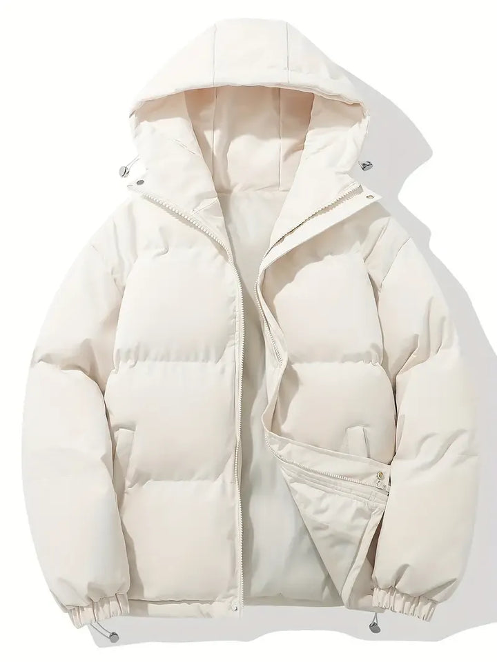 Elin | Vinterjacka dam quiltad med huva