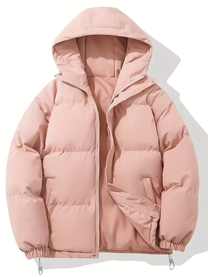 Elin | Vinterjacka dam quiltad med huva