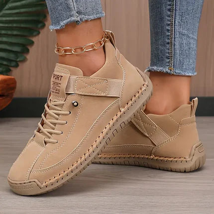 Ortopediska sneakers med snörning för vardagsbruk