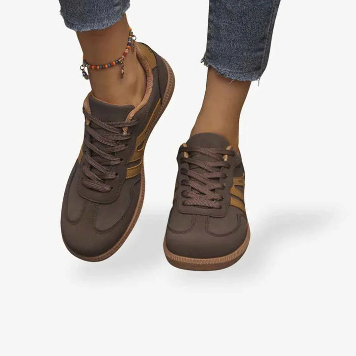 Damsneakers med mjuka sulor för vardagsbruk