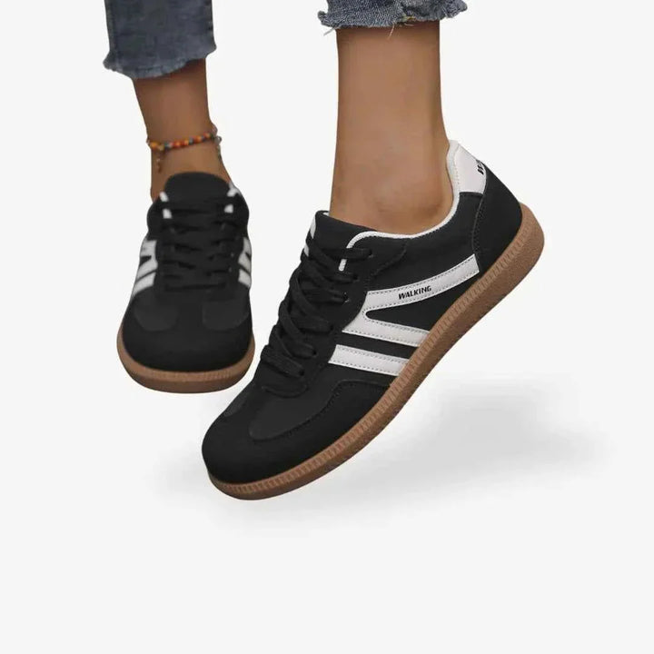 Damsneakers med mjuka sulor för vardagsbruk