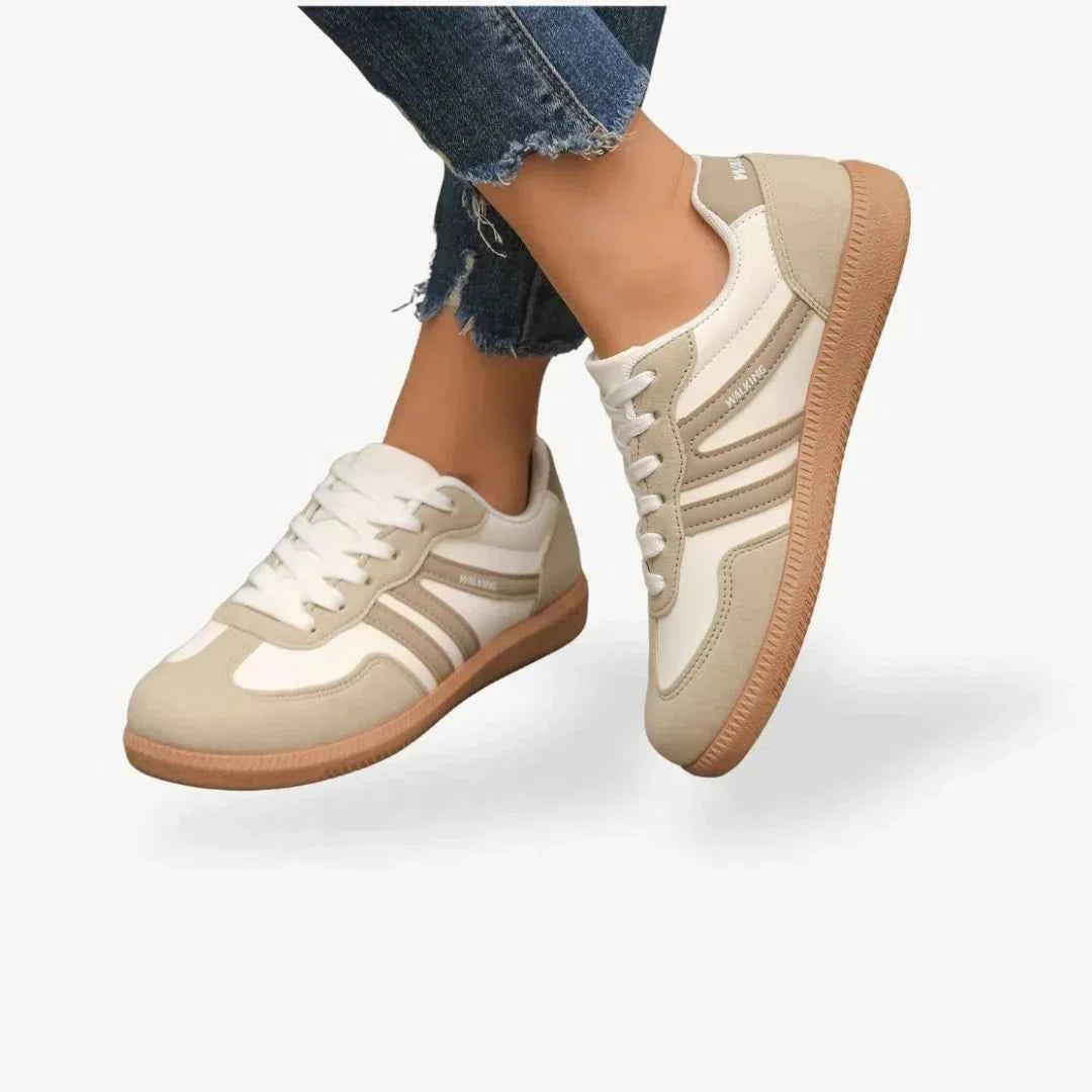 Damsneakers med mjuka sulor för vardagsbruk