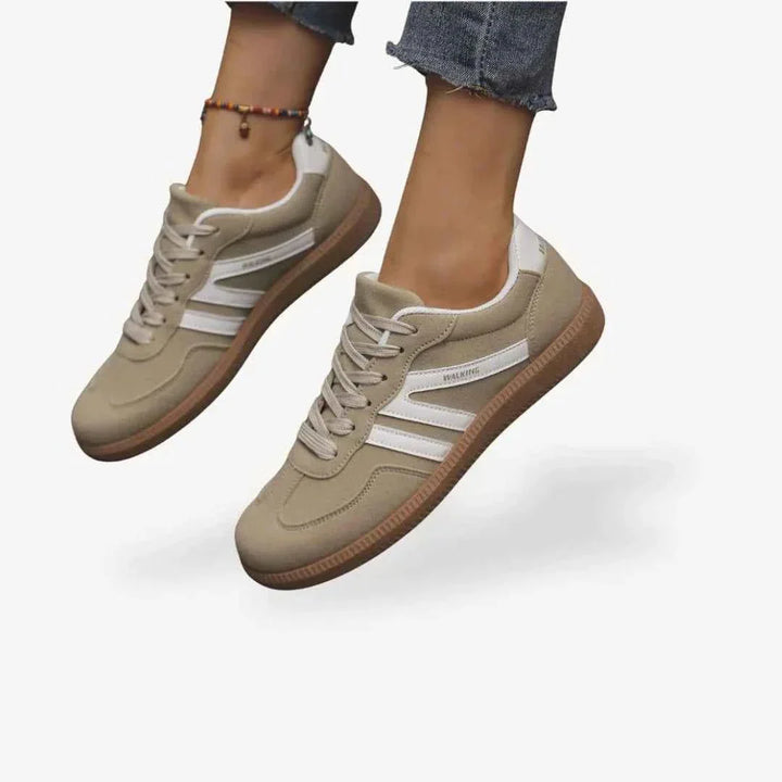 Damsneakers med mjuka sulor för vardagsbruk