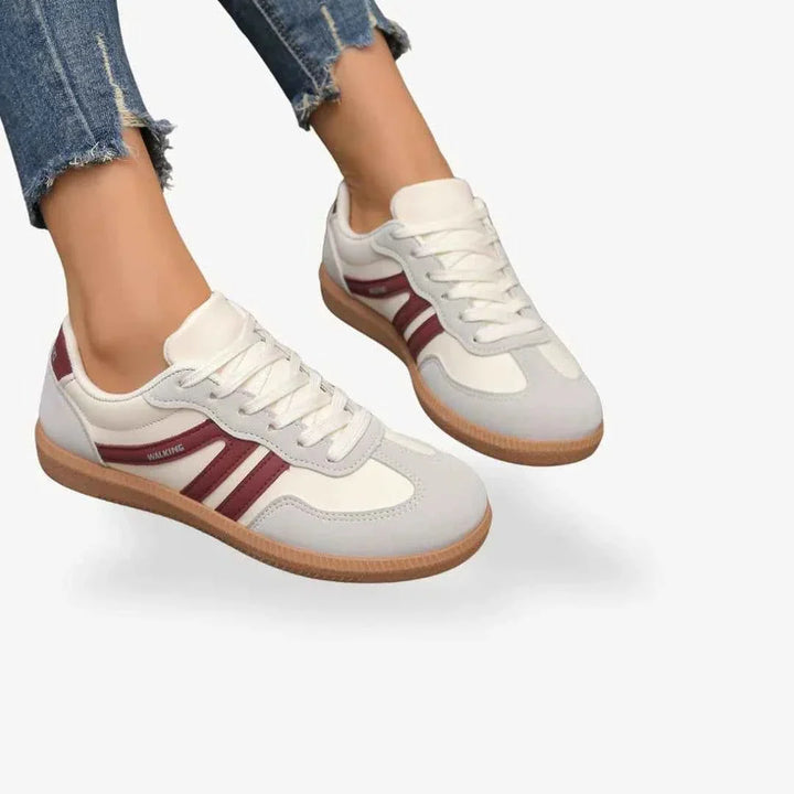 Damsneakers med mjuka sulor för vardagsbruk