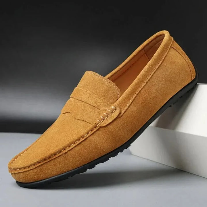 Ebba | Mockaloafers herr med slip-on-design och gummisula