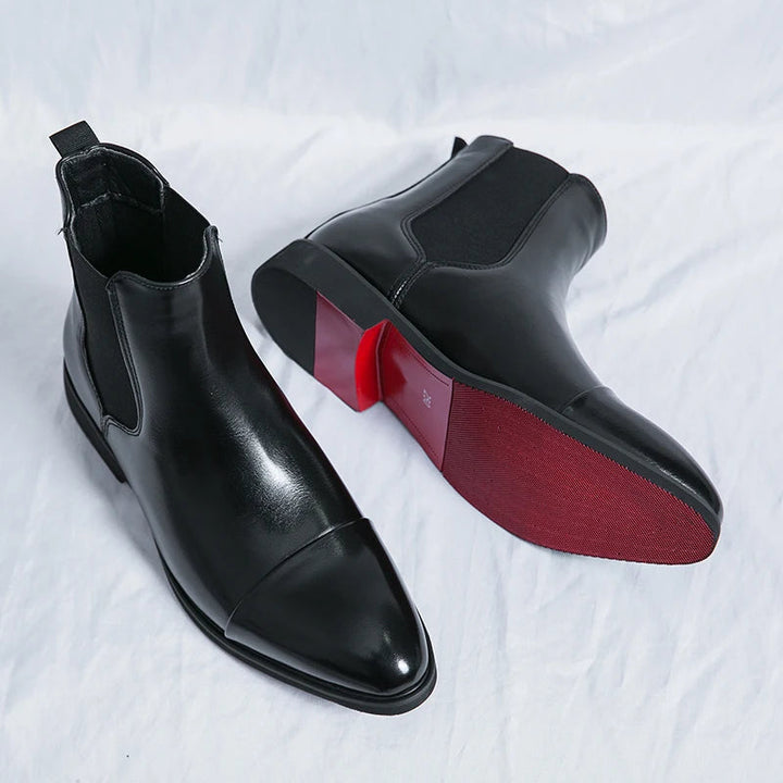 Axel | Chelsea boots Herr med cap toe och slim fit