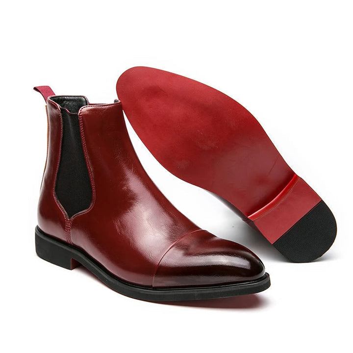 Axel | Chelsea boots Herr med cap toe och slim fit